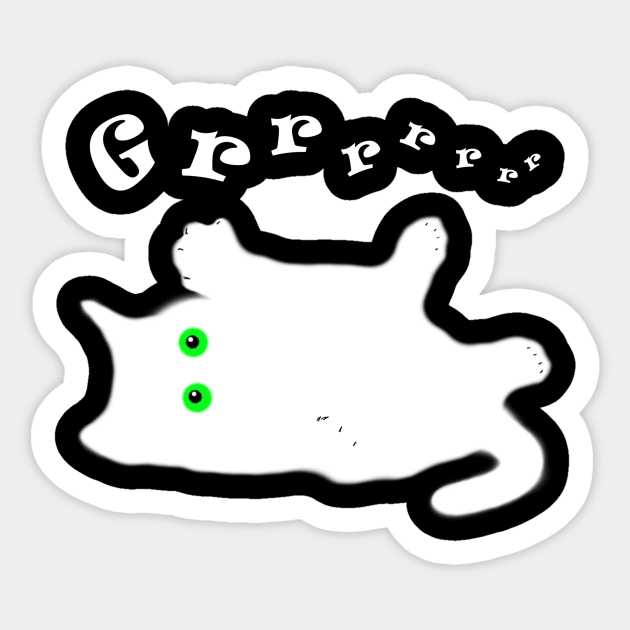 Grrrrrrr #2 Sticker by SiSuSiSu